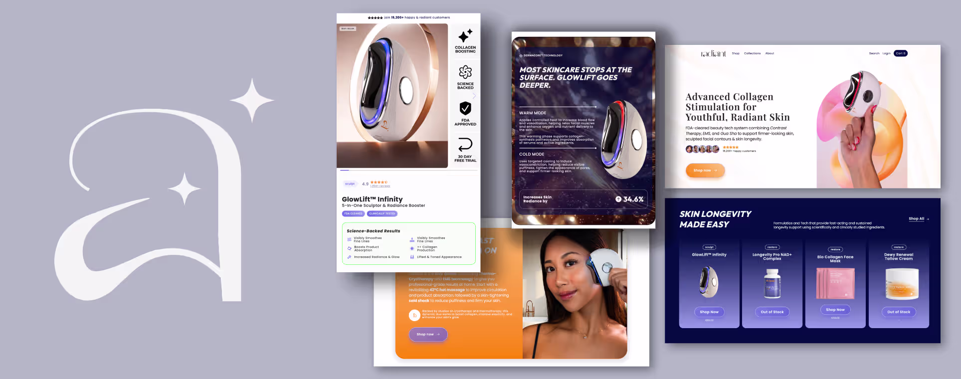 Radiant — Website Projekt Okapi Digital Frankfurt